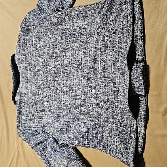 White House Black Market - NWT - Moto Style   Jacket - Size 14 - Blue Celeste - Picture 2 of 11